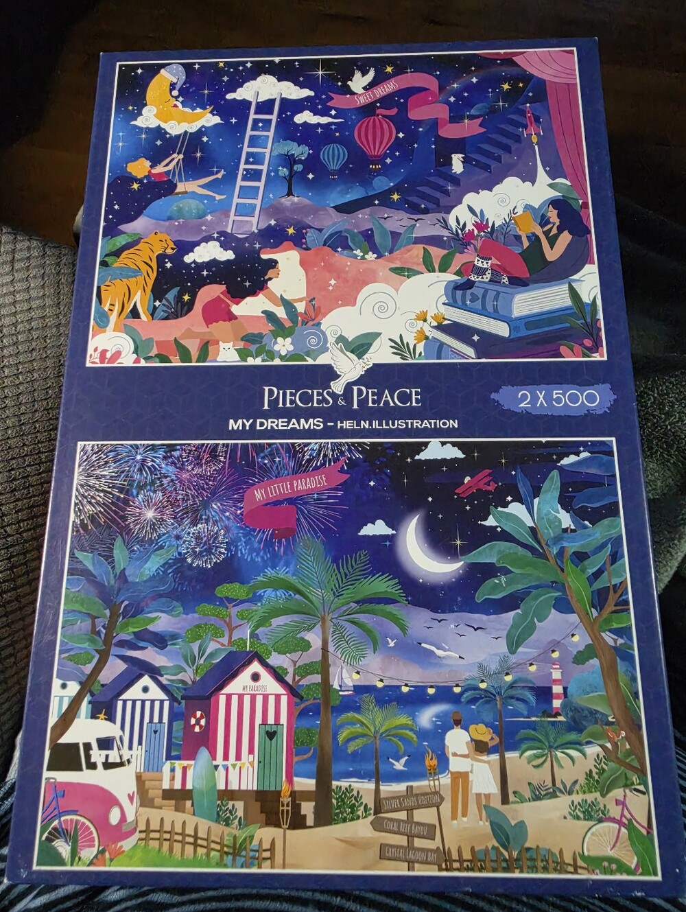 2 x 500 pieces puzzle "My Dreams"